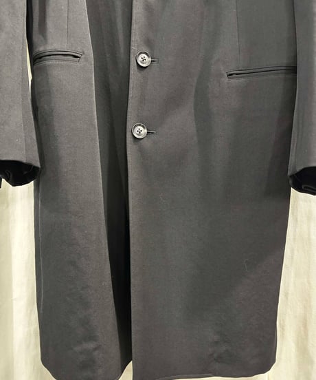 2018AW yohji yamamoto POUR HOMME デザインロングジャケット（HV-J49-100）