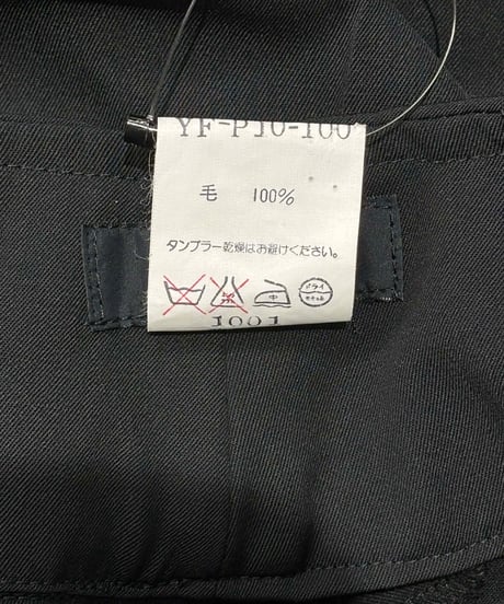 Y's yohji yamamoto ワイドパンツ（YF-P10-100）
