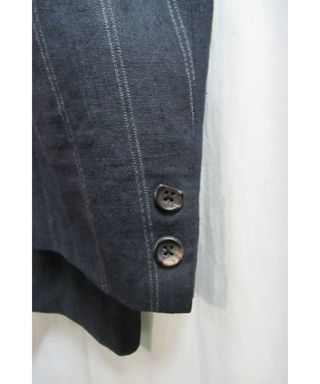 94ss yohji yamamoto pour homme vintage ストライプ 切替えデザインジャケット HT-J54-326