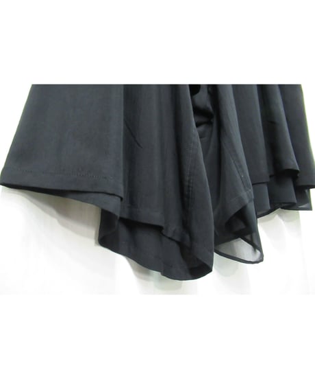 Y’s yohji yamamoto  レイヤードデザイン アシメトリーサルエルパンツ（YK-P26-200）