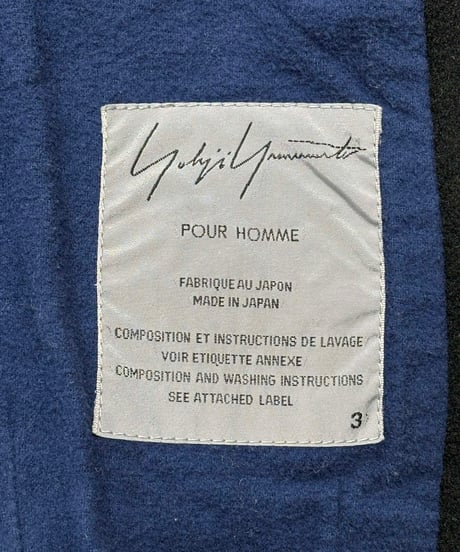 2003AW yohji yamamoto pour homme ブルゾン（HU-Y03-127）