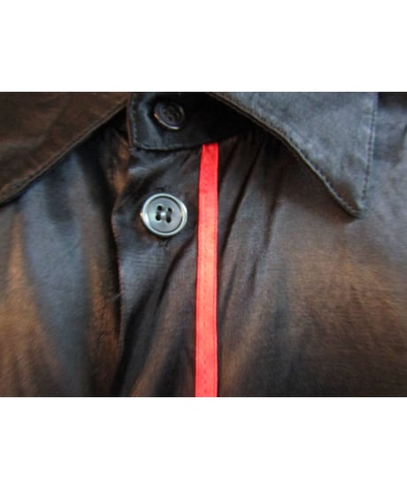 Y's yohji yamamoto 赤ラインシンプルブラウス YZ-B19-221