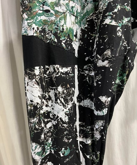 Ground Y yohji yamamoto プリントサルエルパンツ（GE-P08-203）