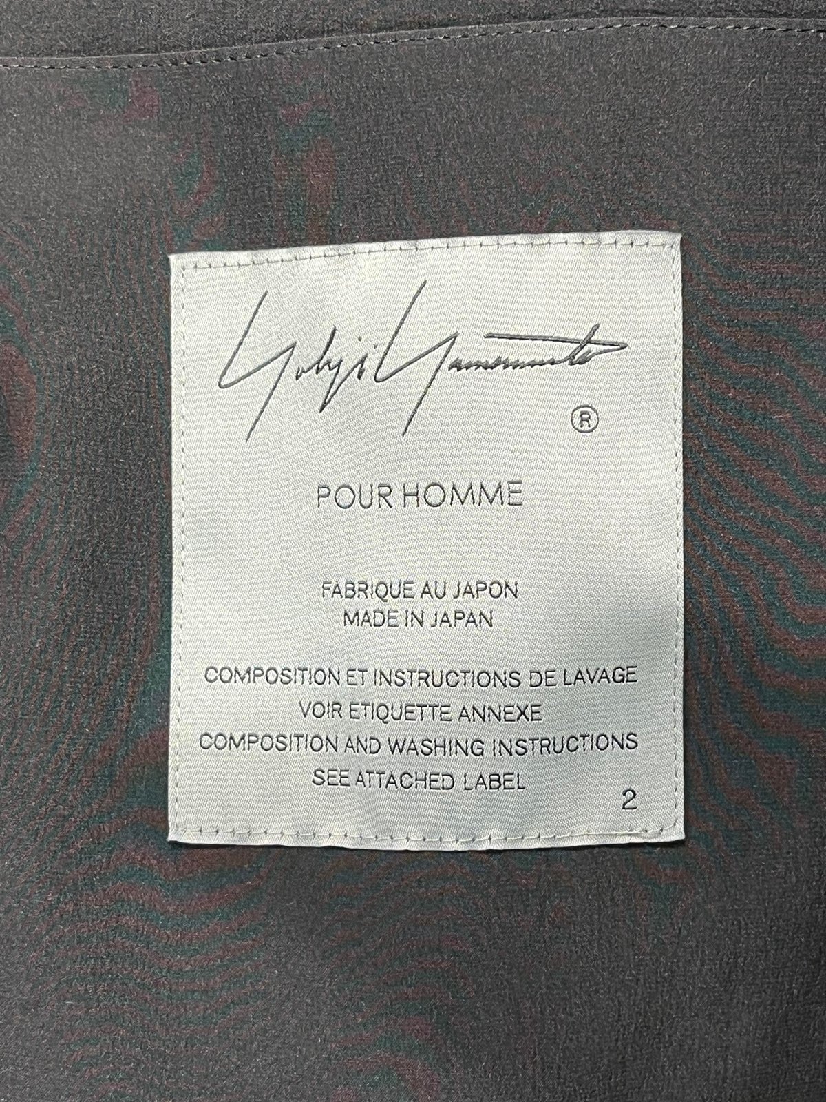 yohji yamamoto 22ss ダリア シルク コート ジャケット 2022SS yohji yamamoto pour homme ダリア柄シルクロングジャケッ