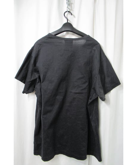 yohji yamamoto +noir BLACK Scandal プリントデザイン 半袖カットソー（NN-T29-094）