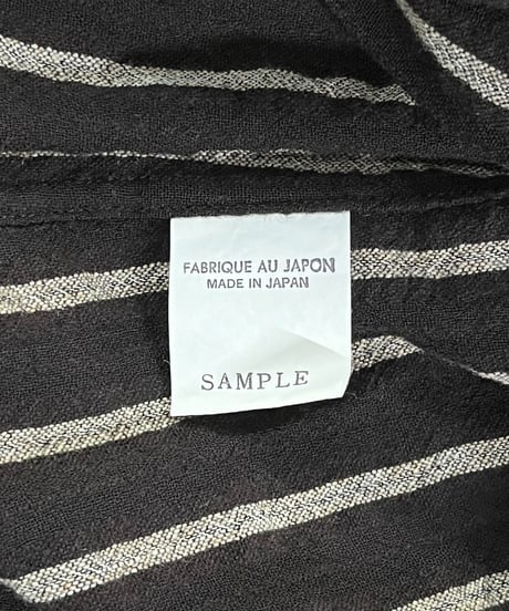 SAMPLE Y's for men yohji yamamoto ストライプシャツ（M-B-106xxx）