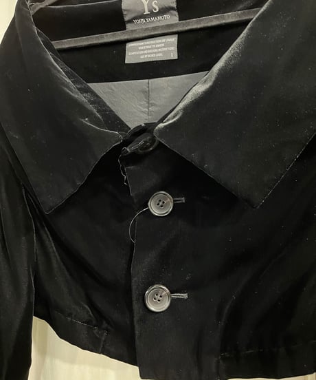 2000's Y's yohji yamamoto ベロアショートジャケット（YN-J12-205）