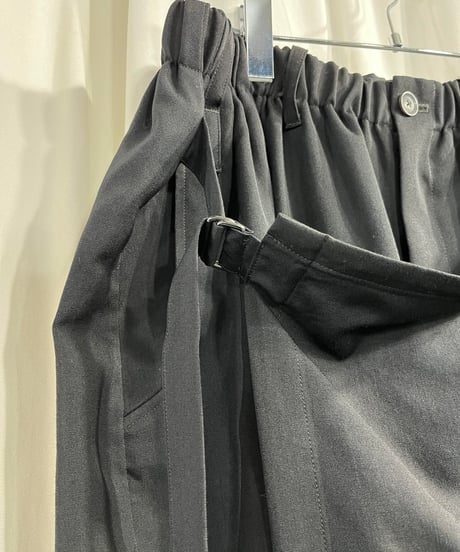 2020SS yohji yamamoto pour homme ヨウジ刺繡パンツ（HN-P92-102）