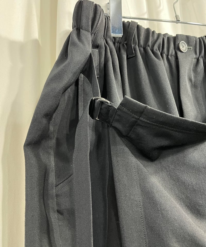 2020SS yohji yamamoto pour homme ヨウジ刺繡パンツ（HN-P9