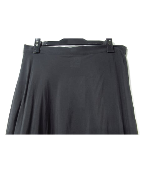 yohji yamamoto +noir バックデザイン フレアスカート（NO-S09-200）