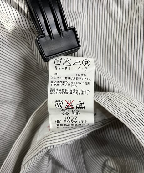 2009SS yohji yamamoto +NOIR デザインパンツ（NV-P11-017）