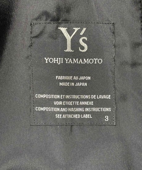 Y's yohji yamamoto ロングコート（YL-C06-102）