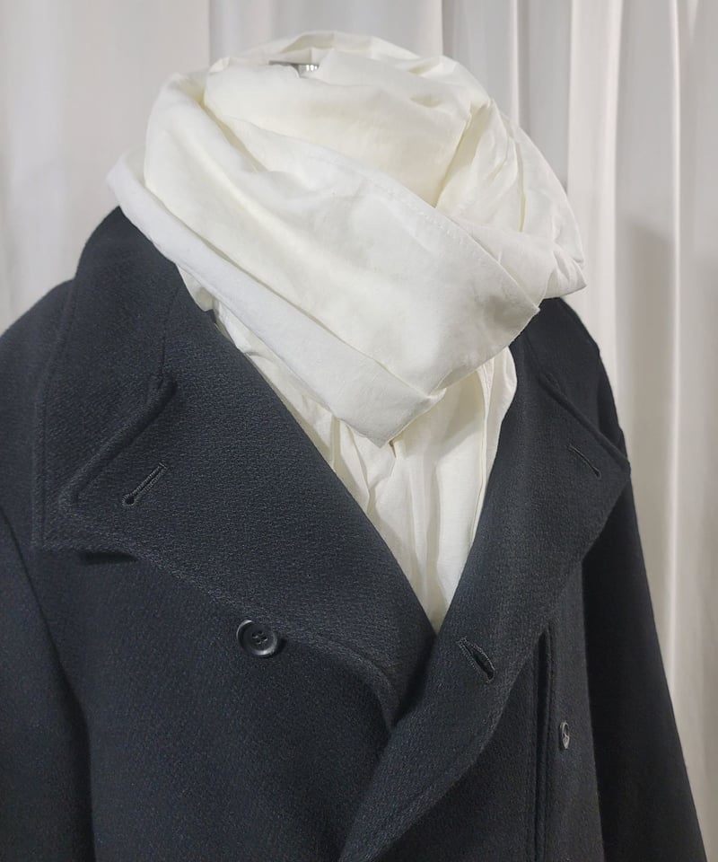 CLOSE GAME MASAYUKI MIZOGAMI 大判 ロングストール 白 | LA