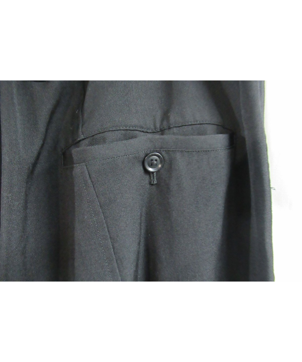 Yohji Yamamoto Pour homme サルエルパンツ yohji yamamoto - pour homme | アシンメサルエルマチ付P