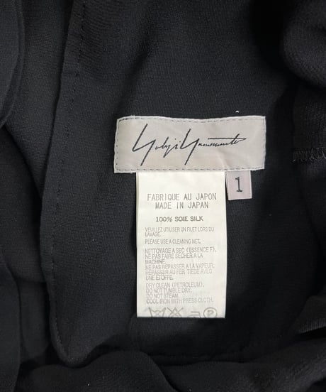 2008SS yohji yamamoto femme 絹 サルエルパンツ（FM-P03-408）