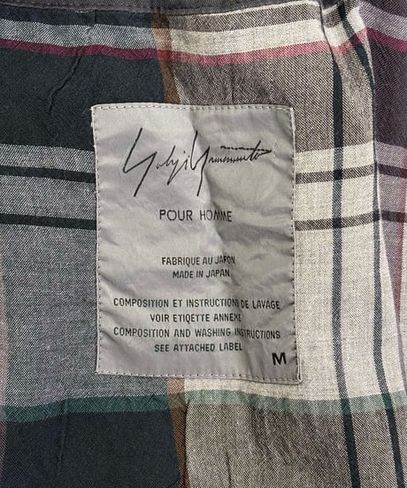 1996SS yohji yamamoto pour homme vintage 花と少年コート（HF-C07-267）