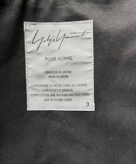 2000SS yohji yamamoto pour homme vintage ノーカラージャケット（HB-J48-068）