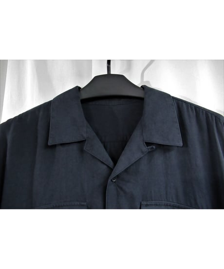 SAMPLE yohji yamamoto pour homme 開襟シンプルブラウス BT-B08-203