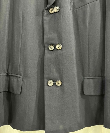 AD1988 COMME des GARCONS HOMME PLUS デザインダブルジャケット（PJ-05009S）