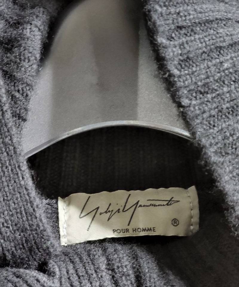 最終価格　ヨウジ　ヤマモト　プールオム　ロングニット　レア　美品　yohji 楽天市場】Yohji Yamamoto POUR HOMME(ヨウジヤマモト