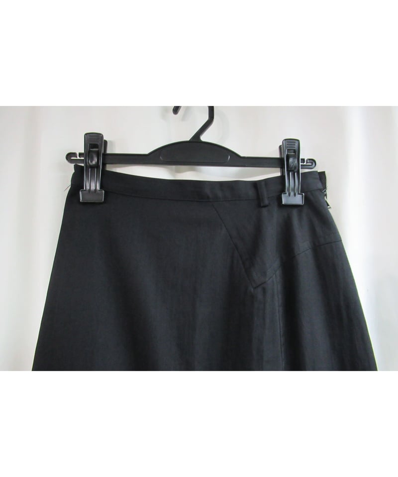 90's Y's yohji yamamoto vintage 切替えデザインフレアスカート