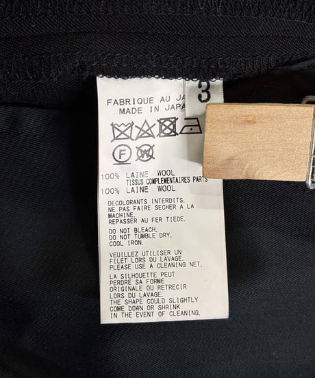 2021AW REGULATION MEN yohji yamamoto パンツ（HX-P02-140）