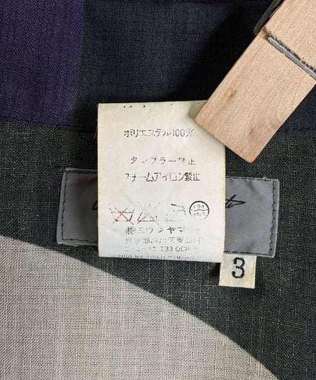 2002SS yohji yamamoto pour homme vintage サエコブラウス（H-B-147xxx）