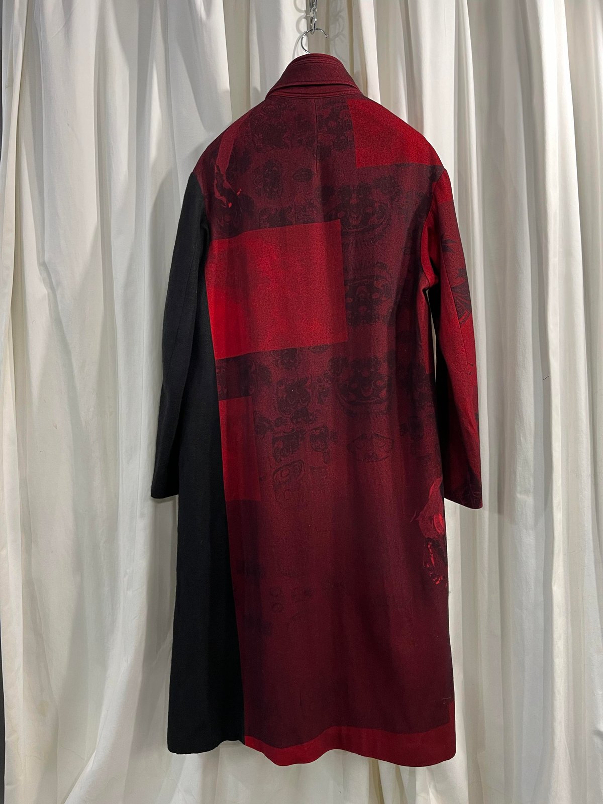 2018AW yohji yamamoto pour homme グラフィックドレスコート(H 2018AW yohji yamamoto pour homme グラフィックドレスコート(H