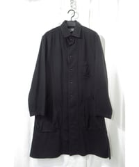 16aw yohji yamamoto pour homme コットン ポケットデザイン ロングブラウス（HR-B41-038）