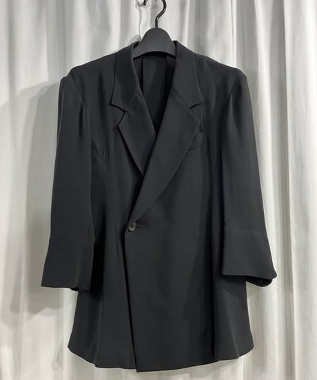2008SS yohji yamamoto femme 絹 デザインジャケット（FM-J02-408）