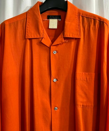 1990's Y's for men yohji yamamoto vintage 開襟シャツ（M-B-261xxx）