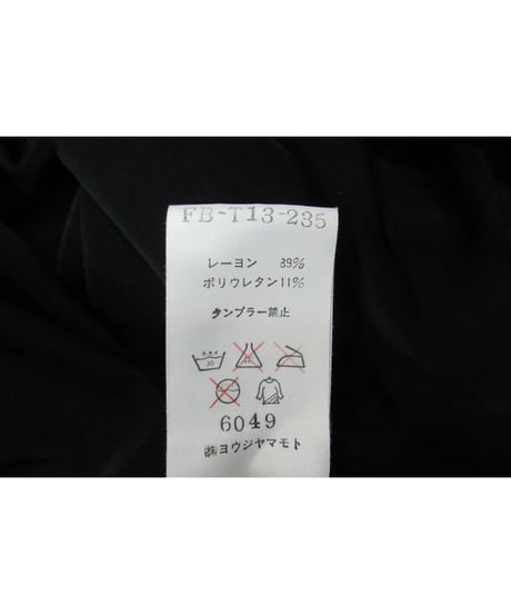 95ss yohji yamamoto femme vintage 花プリントカットソー FB-T13-235