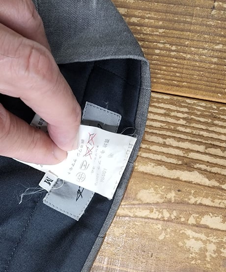 難あり 1995ss yohji yamamoto pour homme グレー スナップ釦 セットアップスーツ　(HB-J27-124)