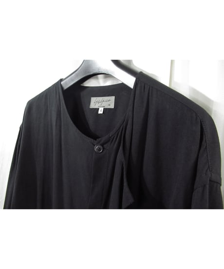 17ss yohji yamamoto pour homme フロントレイヤードデザインブラウス（HD-B61-213）