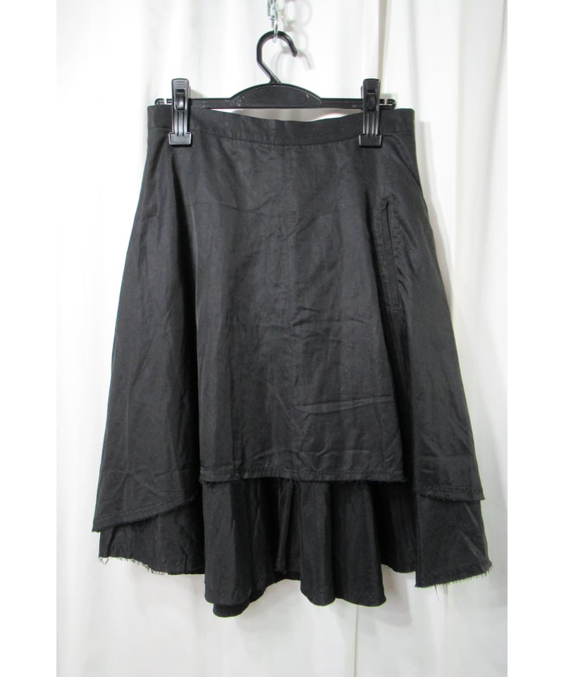 Y's ロングフレアスカート 黒 Y.F-S08-100 y's 黒 フレアスカート Y's ロングフレアスカート 黒 Y.F-S08-100 Y's