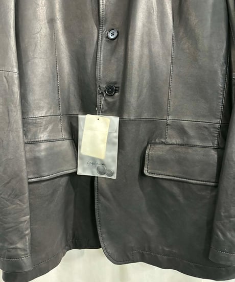 未使用 2010SS yohji yamamoto pour homme レザージャケット（HJ-J59-751）