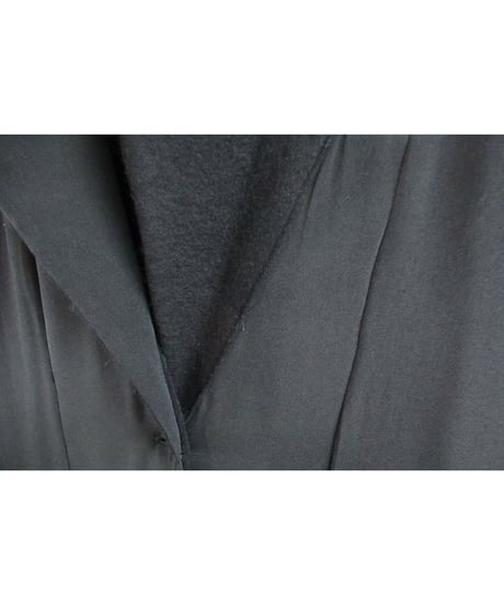 96aw yohji yamamoto femme vintage 素材切り替え デザインロングジャケット FG-J27-403