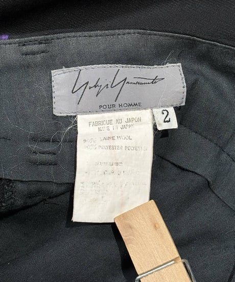 yohji yamamoto pour homme 脇テープパンツ（H-P-175xxx）