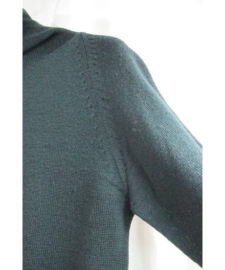 Y's yohji yamamoto 切りっぱなしデザインタートルニット YB-K02-174