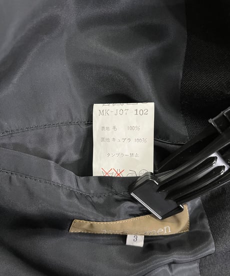 Y's for men yohji yamamoto 3釦デザインジャケット（MK-J07-102）
