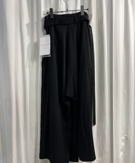 タグ付き 2020AW yohji yamamoto +NOIR ラップパンツ（NR-P03-212）