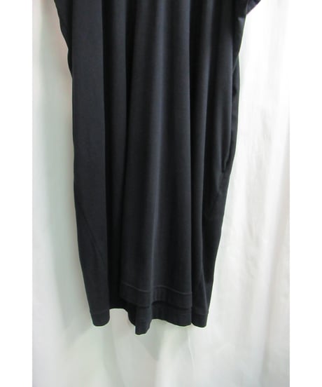 Y's yohji yamamoto カットソーデザインシャツワンピース YN-T47-973