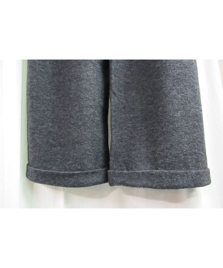 98aw yohji yamamoto pour homme vintage グレー シンプルワイドパンツ（HY-T58-980）