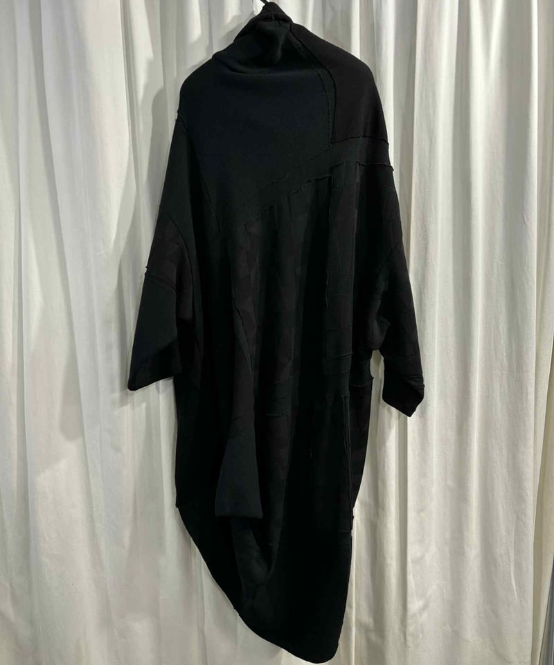 Yohji Yamamoto 変形 アシメ サイドスリット ロング カーディガン 19ss yohji yamamoto pour homme マントデザイン 変形ロングカーデ