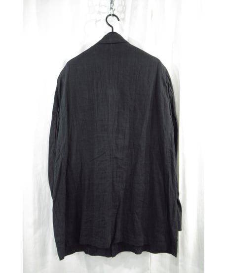 90’s Y’s for men yohji yamamoto vintage 麻 パチポケットデザインジャケット（MG-J05-303）