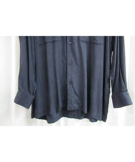 SAMPLE yohji yamamoto pour homme 開襟シンプルブラウス BT-B08-203