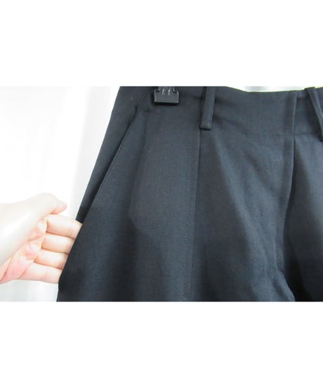 Y’s yohji yamamoto プリーツデザインワイドパンツ YP-P07-100