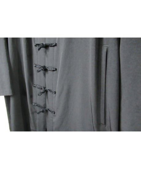 20ss yohji yamamoto pour homme チャイナ釦デザイン ロングブラウス（HN-B38-500）