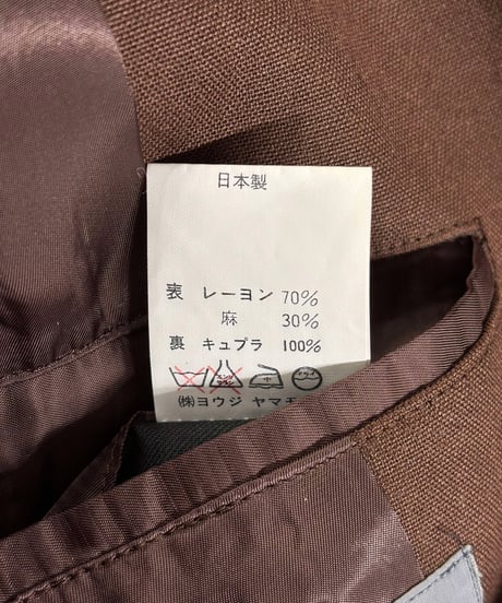 1980's yohji yamamoto pour homme vintage ダブルジャケット（H-J-141xxx）
