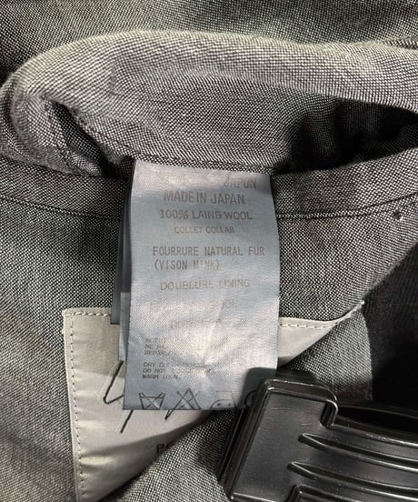 1998AW yohji yamamoto pour homme vintage ダブルロングジャケット（HY-J02-993）